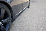 Maxton Parts - Seitenschweller Ansatz (Paar) passend für Lexus GS Mk3 schwarz Hochglanz