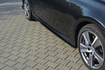 Maxton Parts - Seitenschweller Ansatz (Paar) passend für Lexus GS Mk4 FL Carbon Look