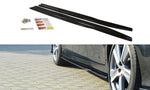 Maxton Parts - Seitenschweller Ansatz (Paar) passend für Lexus GS Mk4 FL schwarz Hochglanz