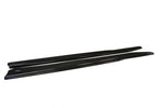 Maxton Parts - Seitenschweller Ansatz (Paar) passend für Lexus GS Mk4 FL schwarz Hochglanz