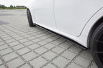Maxton Parts - Seitenschweller Ansatz (Paar) passend für Lexus IS F-Sport Mk2 (XE20) FL schwarz Hochglanz