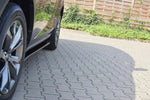 Maxton Parts - Seitenschweller Ansatz (Paar) passend für Lexus NX Mk1 /Mk1 FL schwarz Hochglanz
