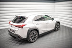 Maxton Parts - Seitenschweller Ansatz (Paar) passend für Lexus UX F-Sport Mk1 schwarz Hochglanz
