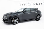 Maxton Parts - Seitenschweller Ansatz (Paar) passend für Maserati Levante GT Mk1 FL schwarz Hochglanz