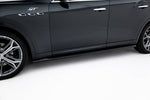 Maxton Parts - Seitenschweller Ansatz (Paar) passend für Maserati Levante GT Mk1 FL schwarz Hochglanz