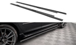 Maxton Parts - Seitenschweller Ansatz (Paar) passend für Mazda 3 MPS Mk1 schwarz matt