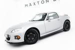 Maxton Parts - Seitenschweller Ansatz (Paar) passend für Mazda MX-5 Mk3 (NC) FL schwarz Hochglanz