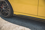 Maxton Parts - Seitenschweller Ansatz (Paar) passend für Mercedes-AMG A 45 S W177 schwarz Hochglanz