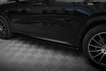 Maxton Parts - Seitenschweller Ansatz (Paar) passend für Mercedes-AMG / AMG-Line GLE Coupe C167 / C167 FL schwarz Hochglanz (ME-GLE-C167-AMGLINE-SD1-G)