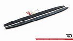 Maxton Parts - Seitenschweller Ansatz (Paar) passend für Mercedes-AMG / AMG-Line GLE Coupe C167 / C167 FL schwarz Hochglanz (ME-GLE-C167-AMG-SD1-G)
