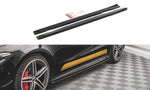 Maxton Parts - Seitenschweller Ansatz (Paar) passend für Mercedes-AMG CLA 35 / 45 C118 schwarz Hochglanz