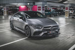 Maxton Parts - Seitenschweller Ansatz (Paar) passend für Mercedes-AMG CLA 35 / 45 C118 schwarz Hochglanz