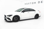Maxton Parts - Seitenschweller Ansatz (Paar) passend für Mercedes-AMG CLA 35 / 45 Coupe / Shooting Brake C118 FL / X118 FL schwarz Hochglanz