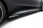 Maxton Parts - Seitenschweller Ansatz (Paar) passend für Mercedes-AMG CLE 53 C236 schwarz Hochglanz