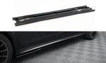 Maxton Parts - Seitenschweller Ansatz (Paar) passend für Mercedes-AMG GT 53 4-Door Coupe X290 schwarz Hochglanz