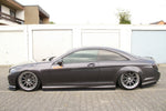 Maxton Parts - Seitenschweller Ansatz (Paar) passend für Mercedes CL 500 C216 AMGLINE schwarz Hochglanz