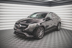 Maxton Parts - Seitenschweller Ansatz (Paar) passend für Mercedes GLE Coupe 63 AMG C292 schwarz Hochglanz