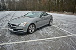Maxton Parts - Seitenschweller Ansatz (Paar) passend für Mercedes SLK R172 schwarz Hochglanz