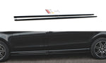 Maxton Parts - Seitenschweller Ansatz (Paar) passend für Mercedes V-Klasse Long AMG-Line W447 schwarz Hochglanz (ME-V-447F-AMGLINE-SD1A+B+C-G)