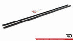 Maxton Parts - Seitenschweller Ansatz (Paar) passend für Mercedes Vito Extra Long W447 schwarz Hochglanz