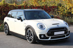 Maxton Parts - Seitenschweller Ansatz (Paar) passend für Mini CLUBMAN S MK2 (F54) JCW schwarz Hochglanz