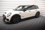 Maxton Parts - Seitenschweller Ansatz (Paar) passend für Mini Cooper Clubman John Cooper Works F54 FL schwarz Hochglanz