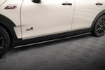Maxton Parts - Seitenschweller Ansatz (Paar) passend für Mini Cooper Clubman John Cooper Works F54 FL schwarz Hochglanz
