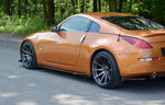 Maxton Parts - Seitenschweller Ansatz (Paar) passend für Nissan 350Z schwarz Hochglanz