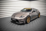 Maxton Parts - Seitenschweller Ansatz (Paar) passend für Nissan 370Z Nismo FL schwarz matt
