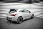 Maxton Parts - Seitenschweller Ansatz (Paar) passend für Opel Astra GTC OPC-Line J schwarz matt