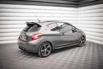 Maxton Parts - Seitenschweller Ansatz (Paar) passend für Peugeot 208 GTi Mk1 schwarz Hochglanz