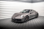 Maxton Parts - Seitenschweller Ansatz (Paar) passend für Porsche 911 Carrera 4S 992 schwarz Hochglanz