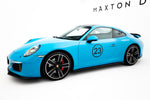 Maxton Parts - Seitenschweller Ansatz (Paar) passend für Porsche 911 Carrera 991 FL schwarz Hochglanz