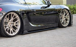Maxton Parts - Seitenschweller Ansatz (Paar) passend für Porsche Cayman Mk2 981C