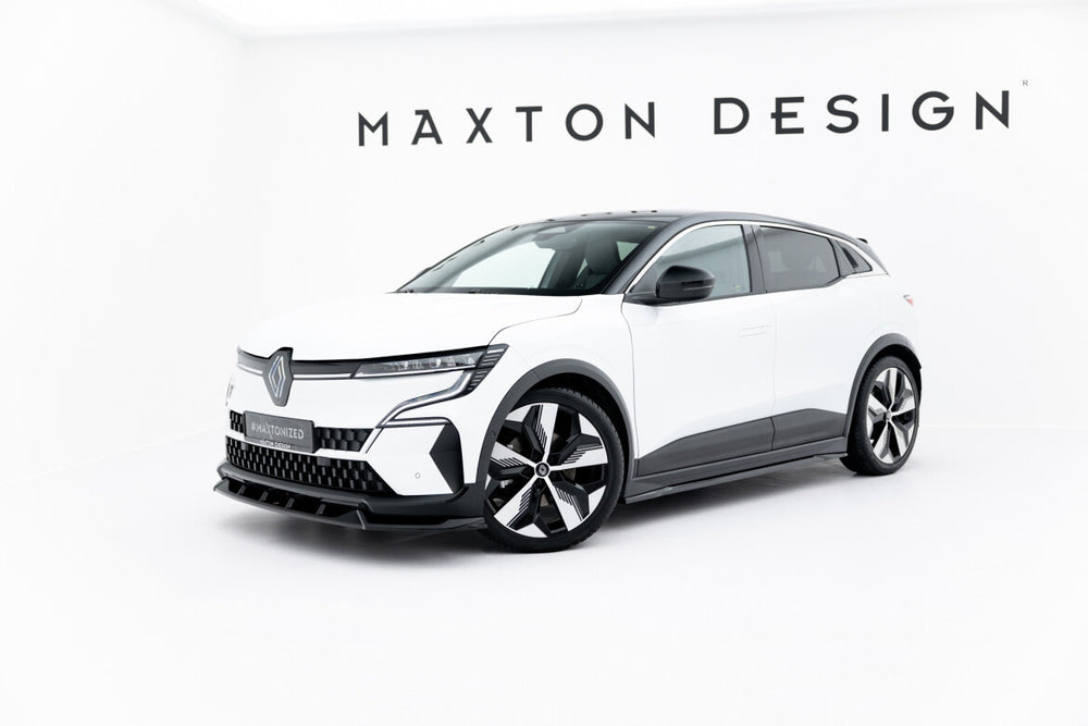 Maxton Parts - Seitenschweller Ansatz (Paar) passend für Renault Megane E-Tech Electric Mk1 schwarz Hochglanz