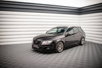 Maxton Parts - Seitenschweller Ansatz (Paar) passend für Seat Exeo schwarz Hochglanz