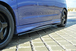 Maxton Parts - Seitenschweller Ansatz (Paar) passend für Seat Ibiza MK2 FL CUPRA schwarz Hochglanz
