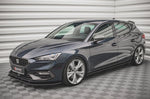 Maxton Parts - Seitenschweller Ansatz (Paar) passend für Seat Leon FR Mk4 schwarz matt