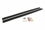 Maxton Parts - Seitenschweller Ansatz (Paar) passend für Seat Leon III CUPRA / FR schwarz matt
