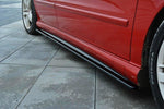 Maxton Parts - Seitenschweller Ansatz (Paar) passend für Seat Leon Mk1 CUPRA schwarz Hochglanz