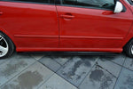 Maxton Parts - Seitenschweller Ansatz (Paar) passend für Seat Leon Mk1 CUPRA schwarz Hochglanz