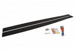 Maxton Parts - Seitenschweller Ansatz (Paar) passend für Seat Leon MK2 MS DESIGN schwarz matt