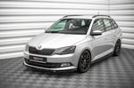 Maxton Parts - Seitenschweller Ansatz (Paar) passend für Skoda Fabia Mk3 schwarz Hochglanz