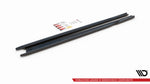 Maxton Parts - Seitenschweller Ansatz (Paar) passend für Skoda Fabia Mk3 schwarz Hochglanz