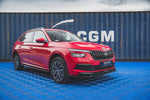 Maxton Parts - Seitenschweller Ansatz (Paar) passend für Skoda Kamiq Mk1 schwarz Hochglanz