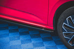 Maxton Parts - Seitenschweller Ansatz (Paar) passend für Skoda Kamiq Mk1 schwarz Hochglanz