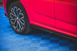 Maxton Parts - Seitenschweller Ansatz (Paar) passend für Skoda Kamiq Mk1 schwarz Hochglanz