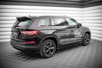 Maxton Parts - Seitenschweller Ansatz (Paar) passend für Skoda Kodiaq Mk1 FL schwarz Hochglanz