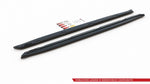 Maxton Parts - Seitenschweller Ansatz (Paar) passend für Skoda Kodiaq Sportline/RS Mk1 (Version mit Schmutzfängern) schwarz Hochglanz