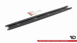 Maxton Parts - Seitenschweller Ansatz (Paar) passend für Skoda Octavia Mk3 FL schwarz Hochglanz